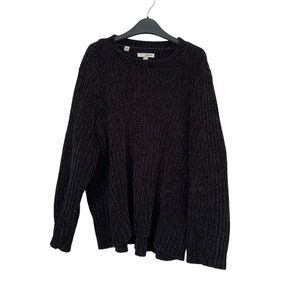 Black Chenille Sweater